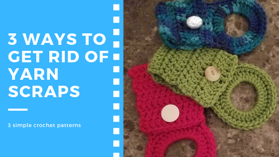 3 easy ways to get rid of the scraps at the bottom of your yarn box!