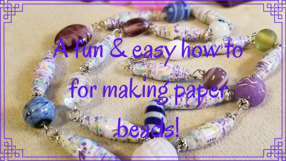 Making paper beads